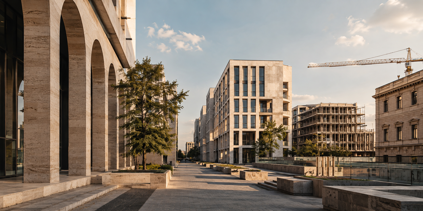 Architettura urbana contemporanea e intervento di rigenerazione del territorio